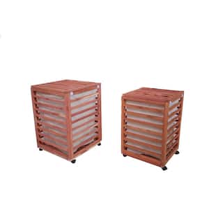 Aromatic Cedar His and Her Hamper Combo (2-Pack)