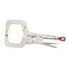 Milwaukee Torque Lock 48-22-3521 Locking C-Clamp, 4 In Max Opening Size 4 In D Throat Alloy Steel