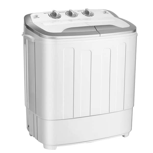 Costway 11 Lbs Electric Portable Mini Household Compact Twin Tub