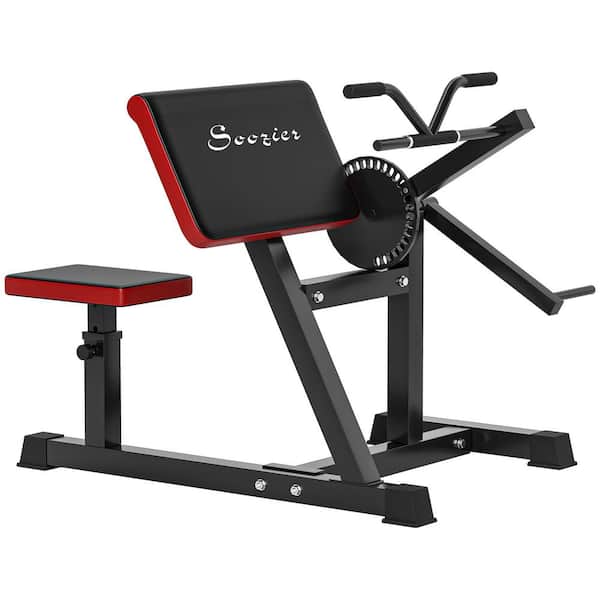 264 lb. 2-In-1 Bicep Preacher Curl Bench with Adjustable Seat and Elbow Cushion, Tricep Extension Machine