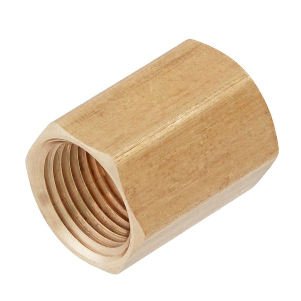 3/8 in. FIP Brass Coupling Fitting