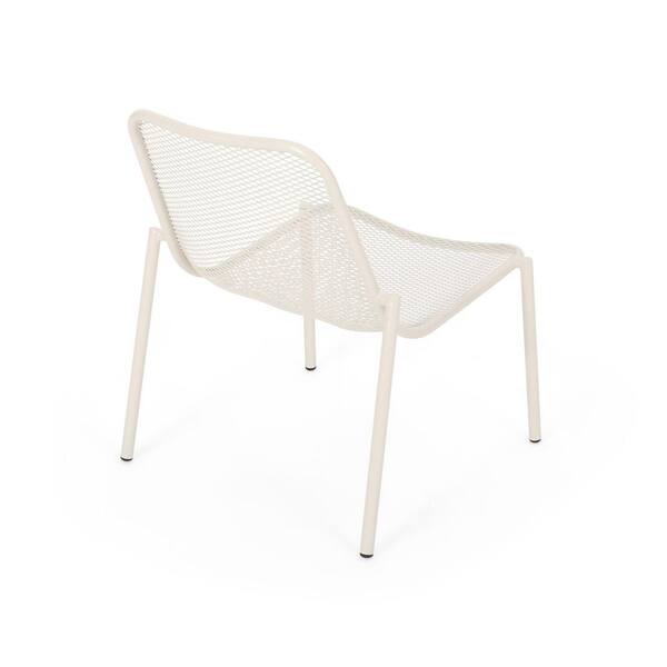 Flynama Set of Simple and stylish outdoor chairs in Matte White