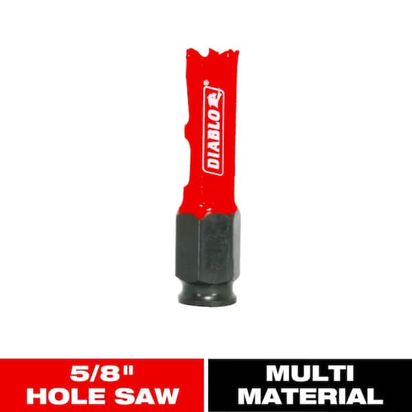 5/8 in. Bi-Metal Hole Saw with 2-3/8 in. Cutting Depth