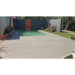 UltraShield Naturale Voyager Series 1 in. x 6 in. x 16 ft. Roman Antique Hollow Composite Decking Board