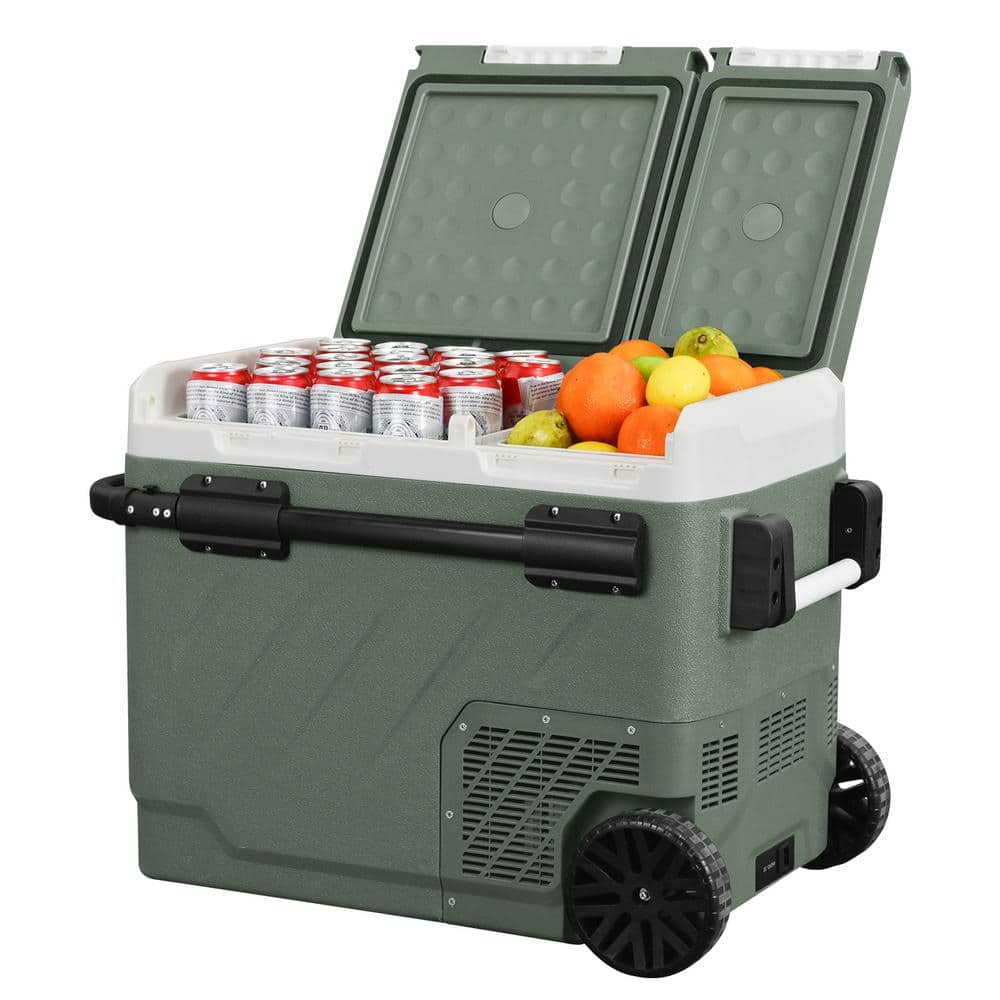 Alpicool 52 Qt. Portable Fridge Car Refrigerator Dual Zone Electric 