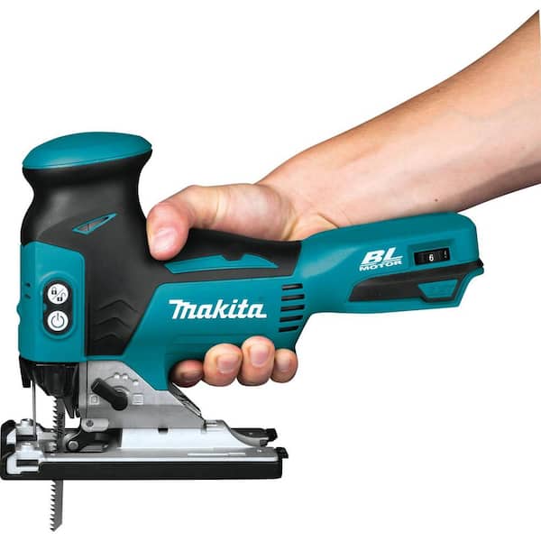 Makita 18V LXT Lithium-Ion Brushless Barrel Grip Jig Saw (Tool-Only) XVJ01Z - The Home Depot