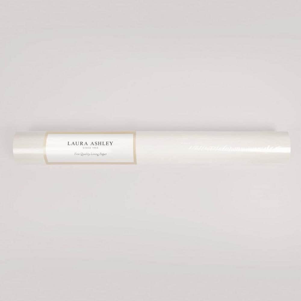 Laura Ashley Laura Ashley White Paintable Lining Wallpaper 113414