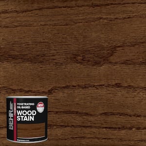 8 oz. #TIS-518 Espresso Transparent Oil-Based Penetrating Interior Wood Stain