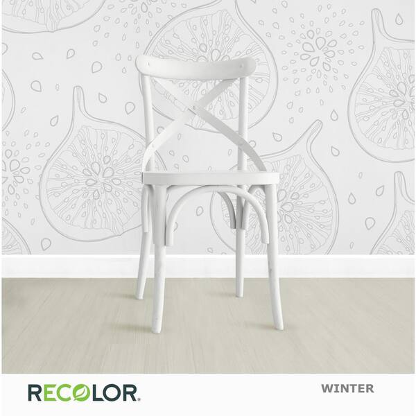 Recolor Quart Winter Interior Premium Chalk Paint, Winter/Chalk Finish