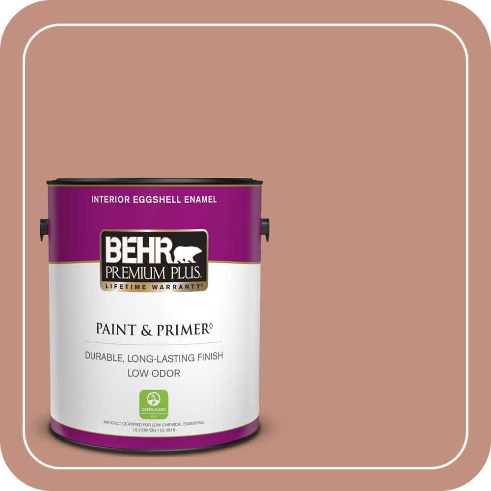 1 gal. #MQ1-51 Mesa Peach Eggshell Enamel Low Odor Interior Paint & Primer price history on PriceWatchPro