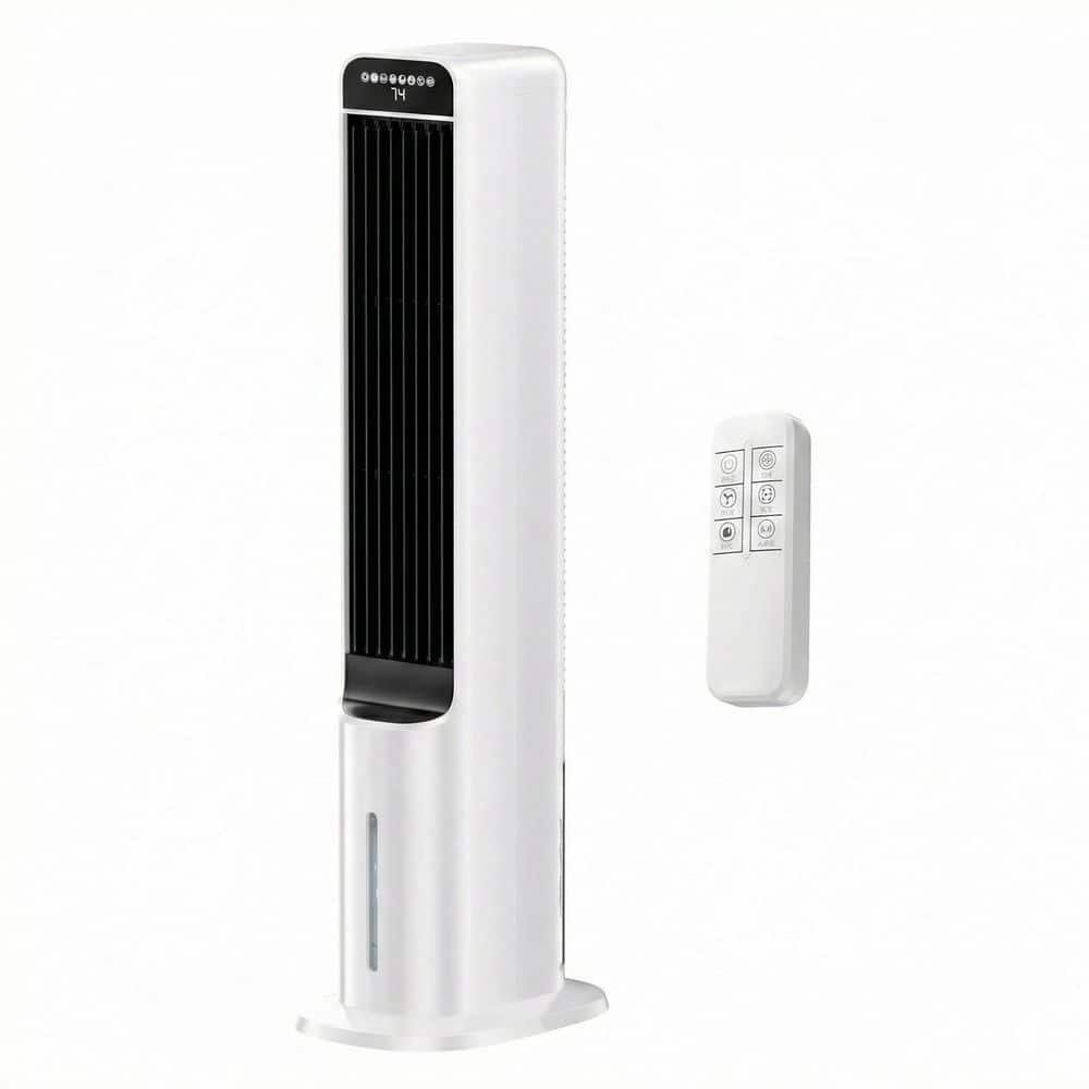 1 Gal. Portable Evaporative Air Cooler Fan with 3 Speed Settings, Remote, Detachable Tank, 4 Ice Packs and 12H Timer price history on PriceWatchPro