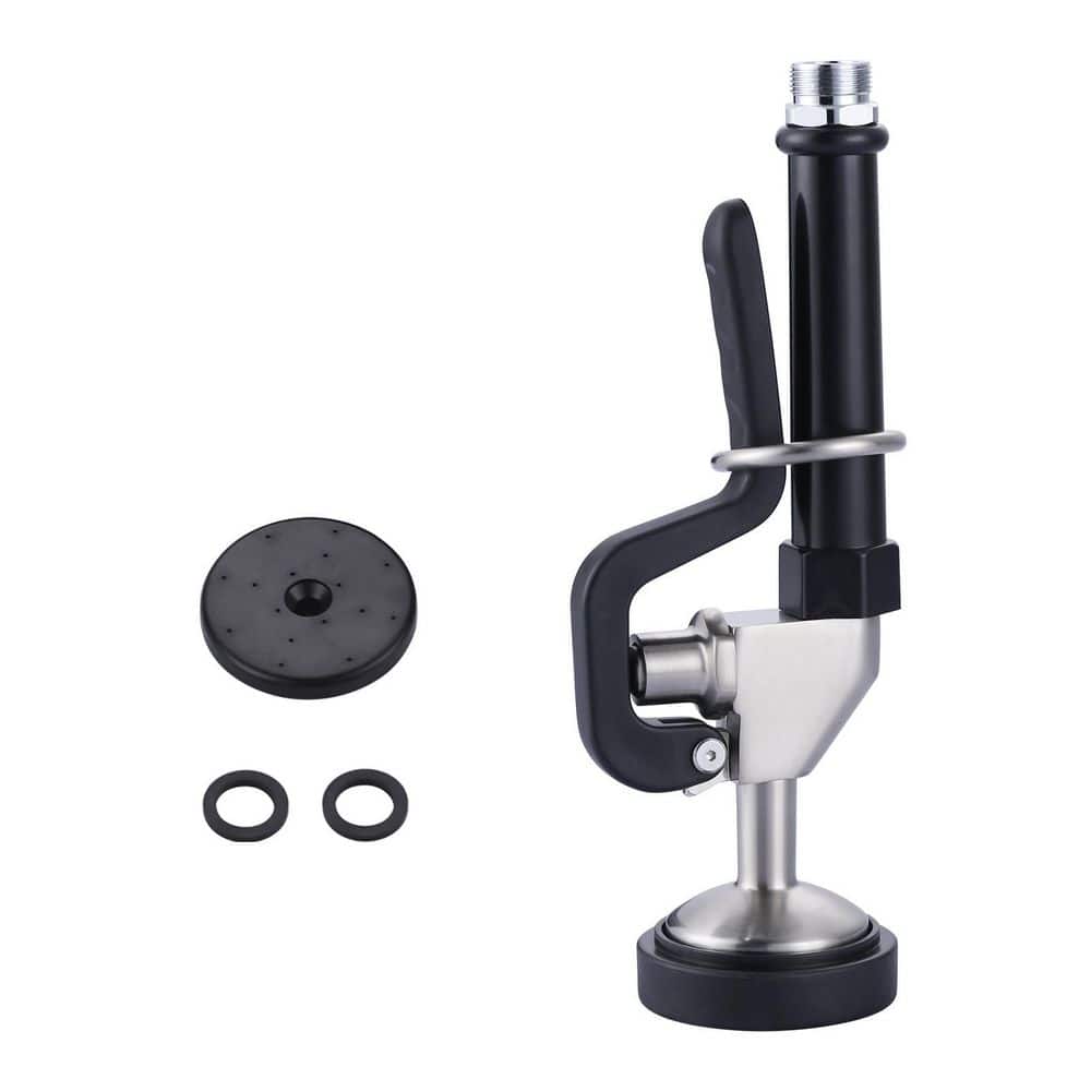 "7/8""-20UNEF Handle Grip 1.42 GPM Pre Rinse Sprayer in Black and Nickel" price history on PriceWatchPro