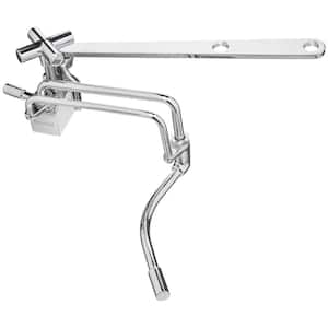 Side-Mounted All Metal Adjustable Spray Wand Ambient Temperature Non- Electric Bidet Attachment in Chrome