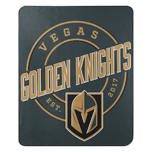 NHL Golden Knights Multi-Color Campaign Fleece Throw Blanket