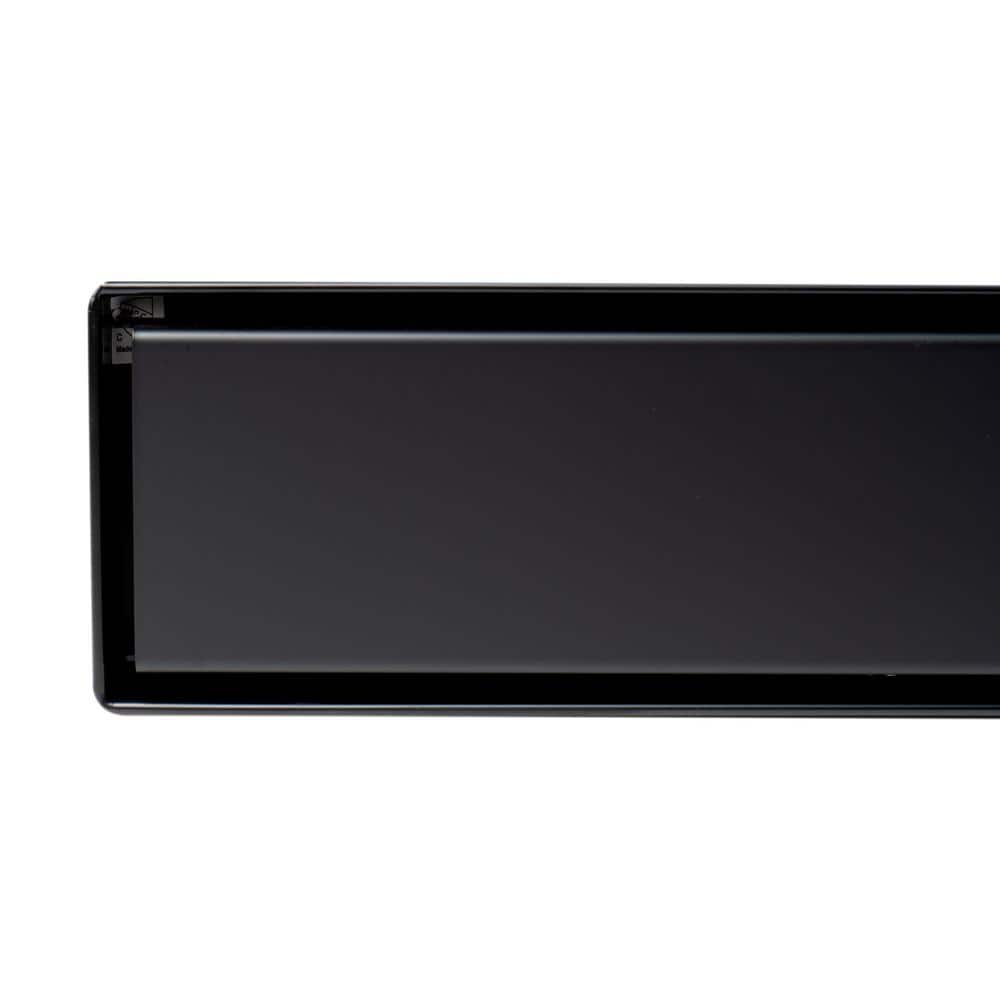 32" Black Matte Stainless Steel Linear Shower Drain