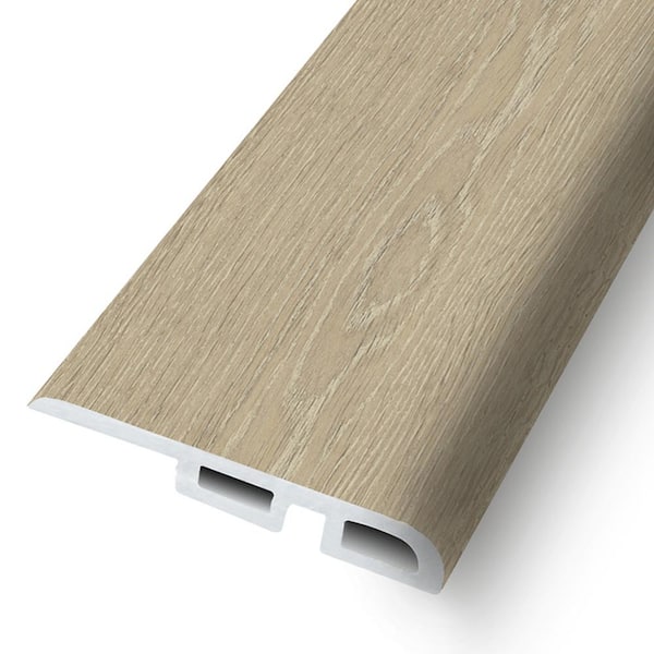 ASPEN FLOORING Parchment 0.39 in. Thick x 1.69 in. Width x 94 in. Length Waterproof Rigid Core Reducer Molding