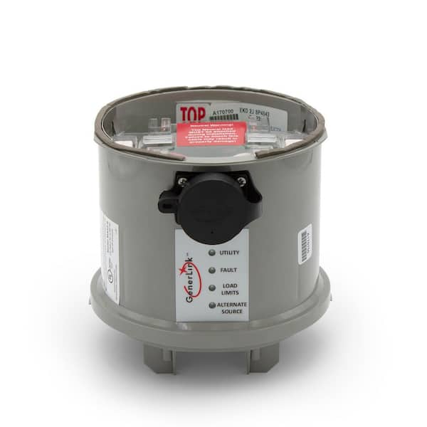 GenerLink 30 Amp (automatic) Meter Mounted Transfer Switch with 20 ...