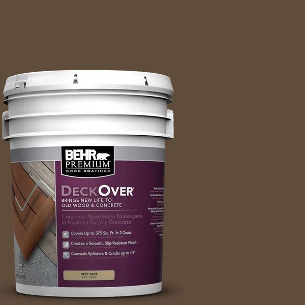 BEHR Premium DeckOver 5 gal. #SC-141 Tugboat Solid Color Exterior Wood and Concrete Coating