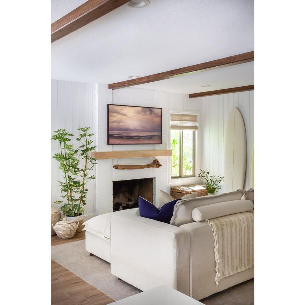 Rustic Unfinished Ambrosia Maple 8-Foot Decorative Beam