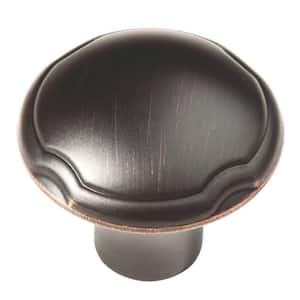 1-1/4 in. (32mm) Oil Rubbed Bronze Theo Cabinet Knob