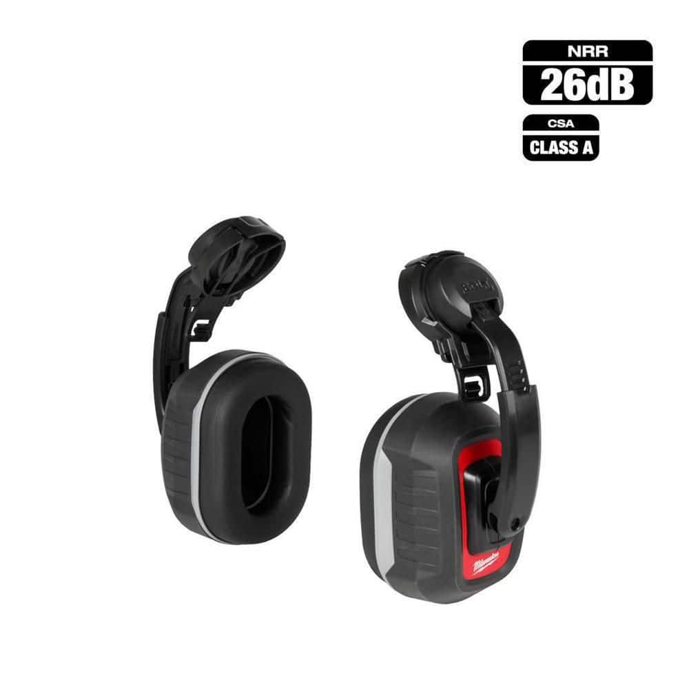 BOLT Earmuffs with Noise Reduction Rating of 26 dB