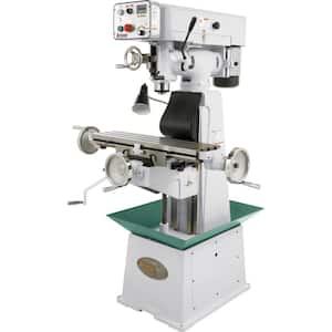 8 in. x 30 in. 1-1/2 HP Variable-Speed Vertical Milling/Drill Press with R 8 Taper
