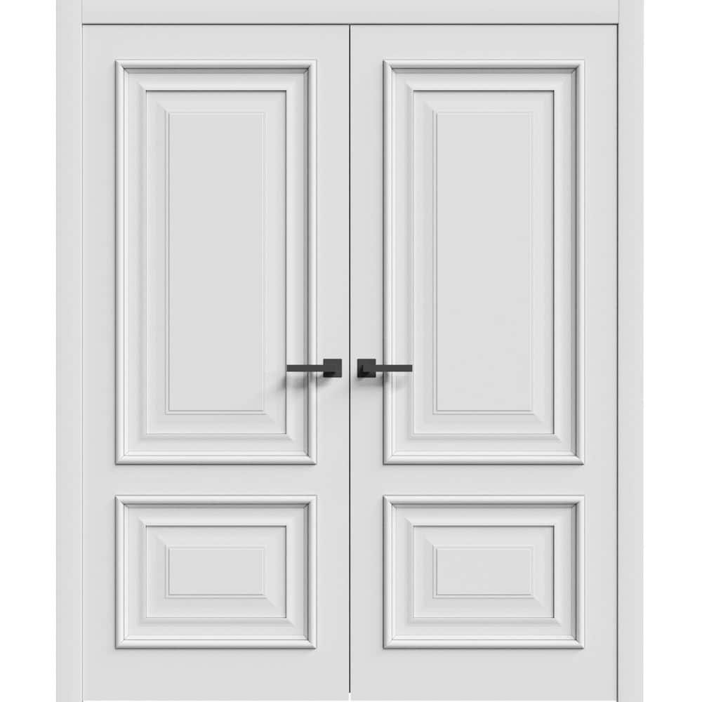 7822 84 in. x 80 in. Sold Core White Enamel Color Wood Interior Door Kit with Quick Assemble Jamb price history on PriceWatchPro