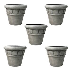 32 in. Dia Cement Composite Commercial Planter (5-Pack)