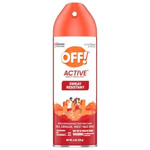 Active Insect Repellent I, Sweat Resistant Mosquito Spray with DEET, 6 oz.