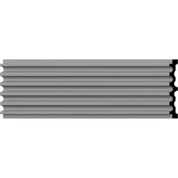 1 in. x 7 in. x 78-3/4 in. Primed Polyurethane Fluted Casing