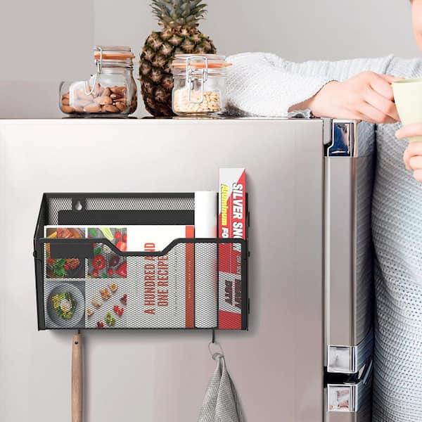 8.2 in. x 12.6 in. Magnetic Wall Mounted Metal Mail Document