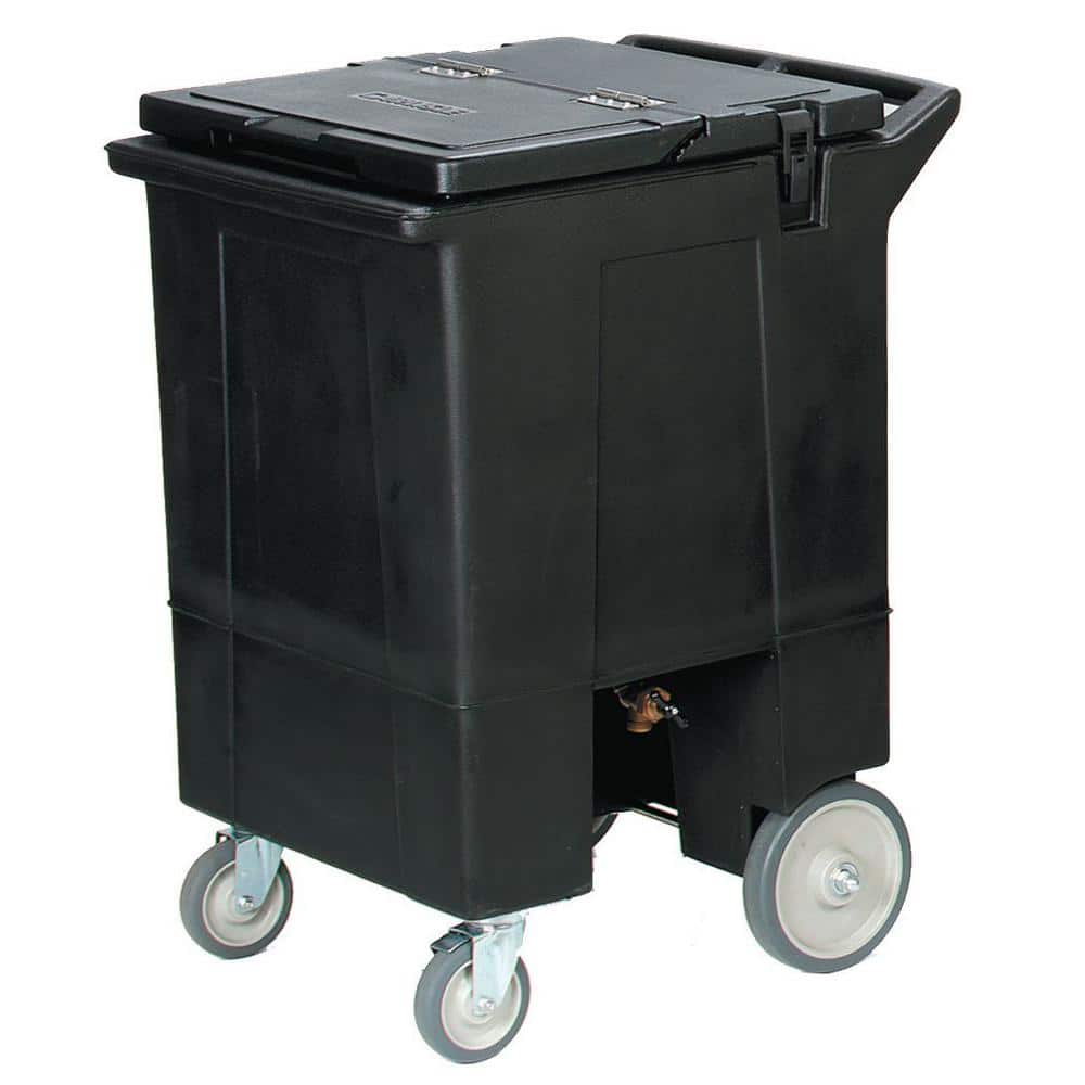 Carlisle 125 lb. 36.5 in. High Ice Caddy in Black