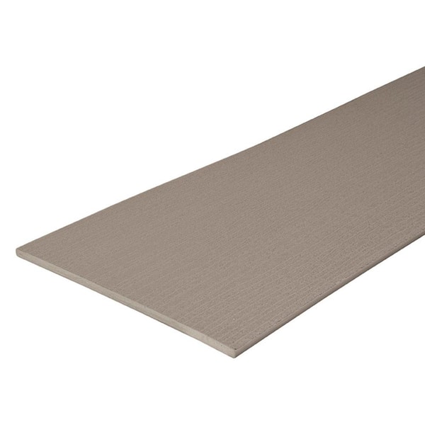 Fiberon Paramount 1/2 in. x 11 1/4 in. x 12ft. PVC fascia Decking Board