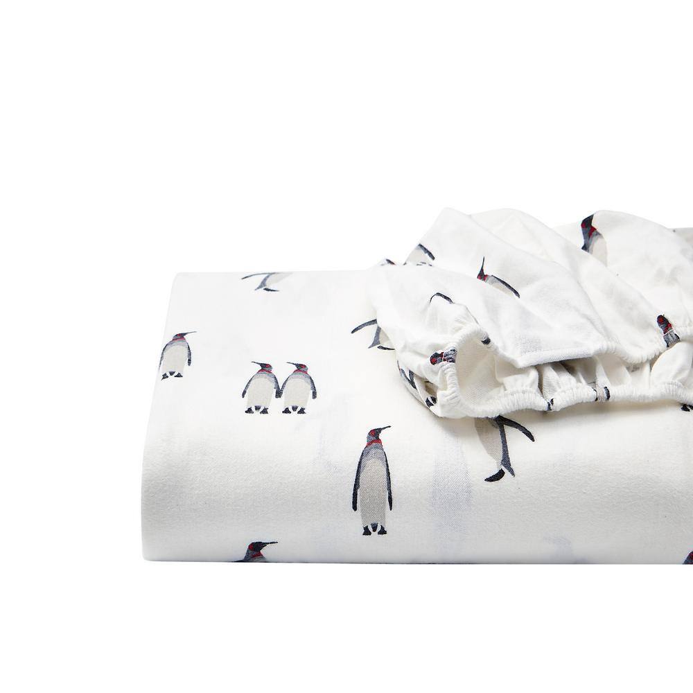 King Gray Cotton Flannel Deep Pocket Sheet Set