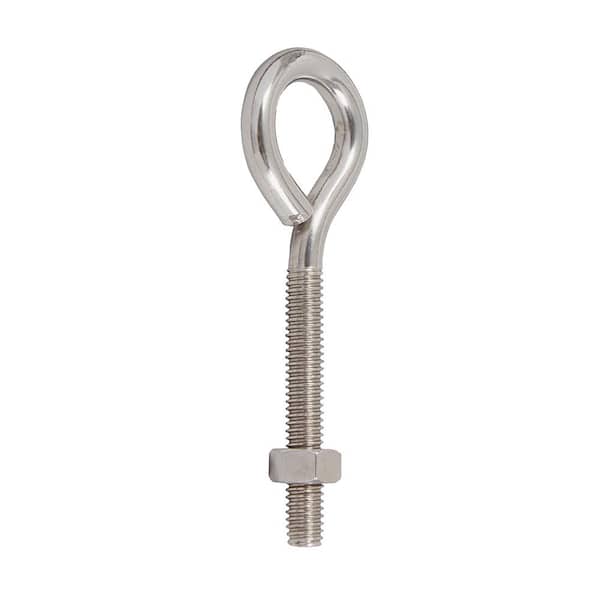Everbilt - 5/16 in. x 3-3/4 in. Stainless Steel Eye Bolt/Nut