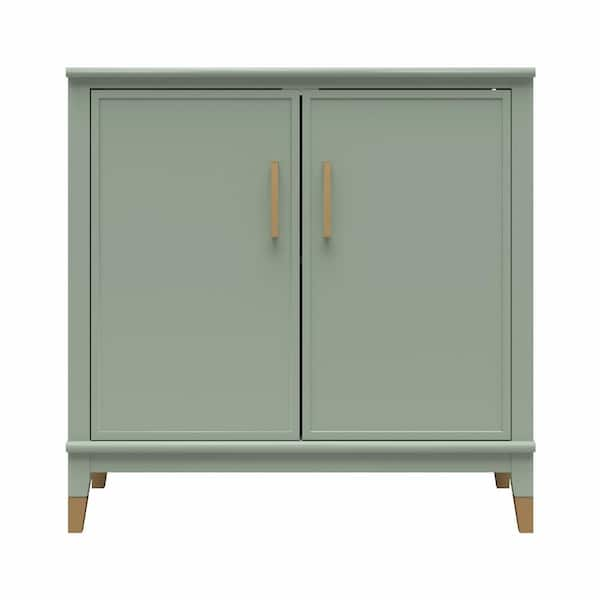 CosmoLiving by Cosmopolitan Westerleigh, Pale Green 33.4 in H, Storage ...