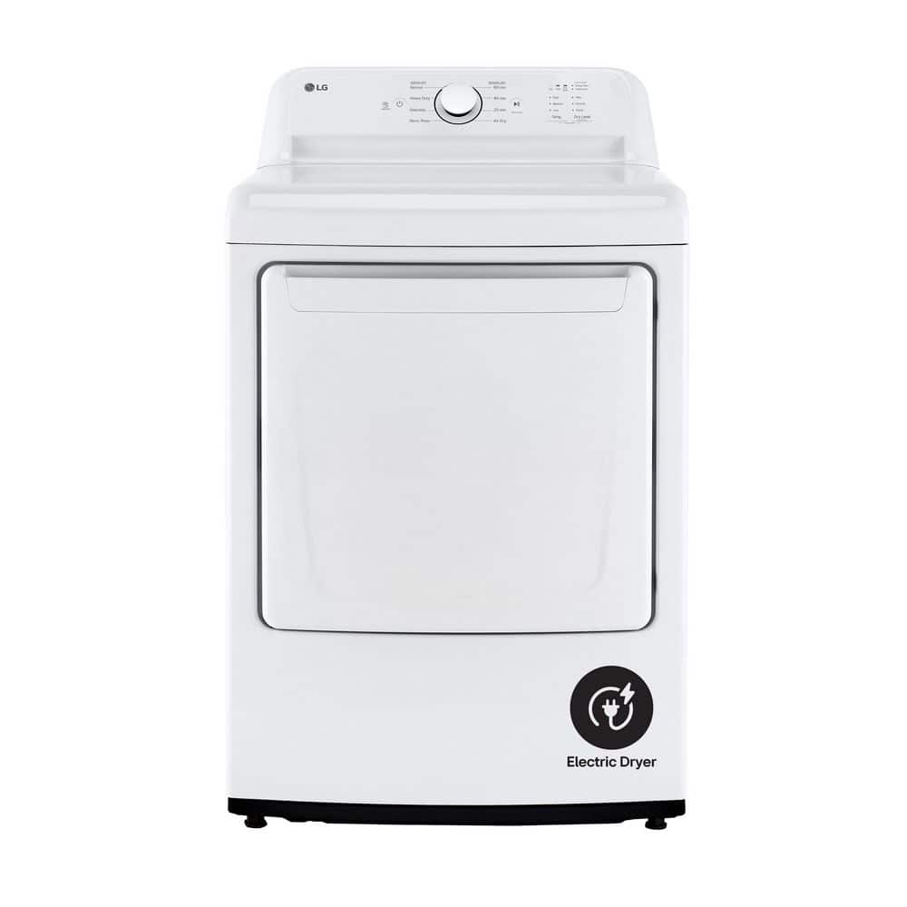 7.3 Cu.Ft. Vented Electric Dryer in White with Sensor Dry Technology