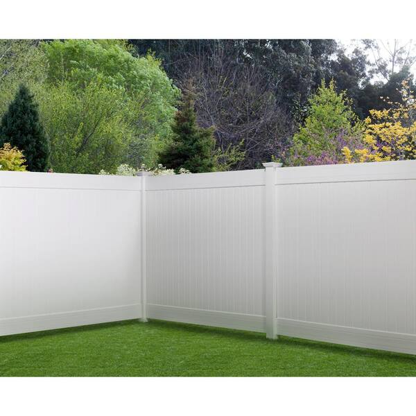 Veranda 5 In X 5 In X 8 Ft White Vinyl Routed Fence Corner Post 141396 The Home Depot Veranda 5 In X 5 In X 8 Ft White Vinyl Routed Fence Corner Post 141396 The Home Depot