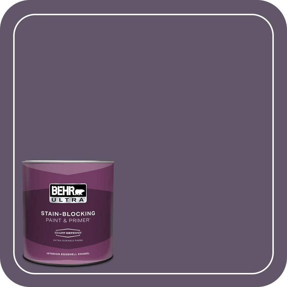 1 qt. #PPU17-04 Darkest Grape Extra Durable Eggshell Enamel Interior Paint & Primer price history on PriceWatchPro