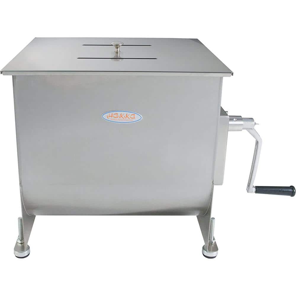 hakka 20L S/S Meat Mixer, Single Shaft, Fixing Tank, Handy Use and Electric  Use (With TC8 Body) FME20 - The Home Depot