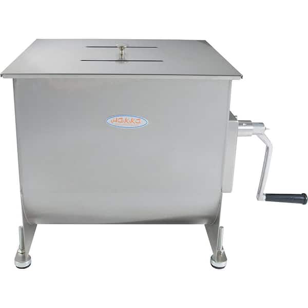 hakka 40 L S/S Meat Mixer, Single Shaft, Fixing Tank, Handy Use and Electric Use (With TC12 Body)