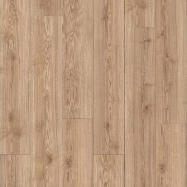 Unbranded Take Home Sample - Russell Bay Ash Waterproof Laminate Wood Flooring