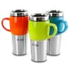 Mr. Coffee Traverse 16 oz. Red, Blue and Green Stainless Steel and ...