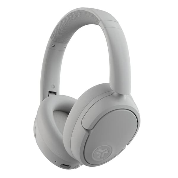 JBuds Lux ANC Wireless Bluetooth Over the Ear Headphones in Cloud White