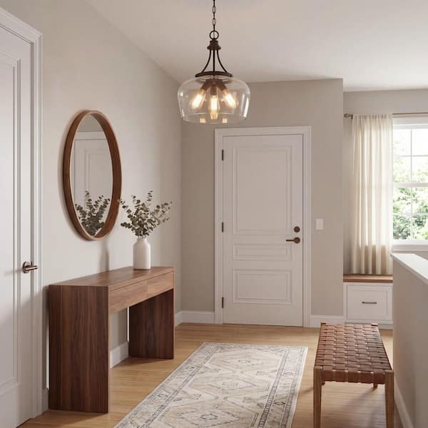 Savoy House Octave 15 in. W x 18 in. H 3-Light English Bronze