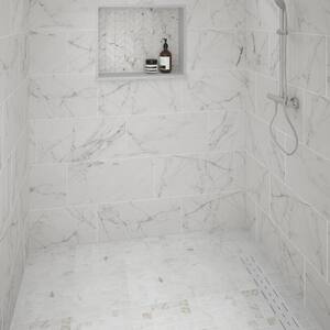 Marble Attache Golden Reverie Polished 12 in. x 24 in. Color Body Porcelain Floor and Wall Tile (544.32 sq. ft./pallet)