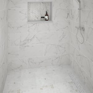 Marble Attache Golden Reverie Polished 12 in. x 24 in. Color Body Porcelain Floor and Wall Tile (17.01 .sq. ft./case)