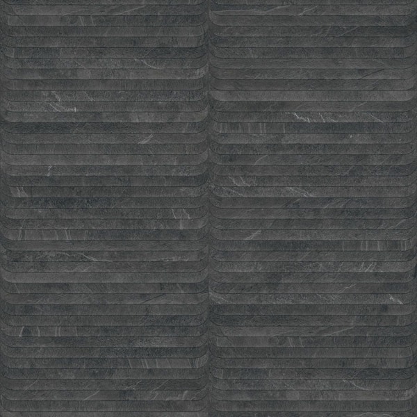 Spanish Lavik Deco Dark 12 in. x 24 in. Matte 3D Textured Stone Look Porcelain Wall Tile (25-Pieces,53.8 sq. ft./Pallet)