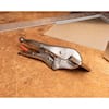 Crescent 8" Locking Sheet Metal Clamp – C8SMVN – Nickel-Plated, Compound Action, Angled Tooth Pattern For Non-Slip Grip