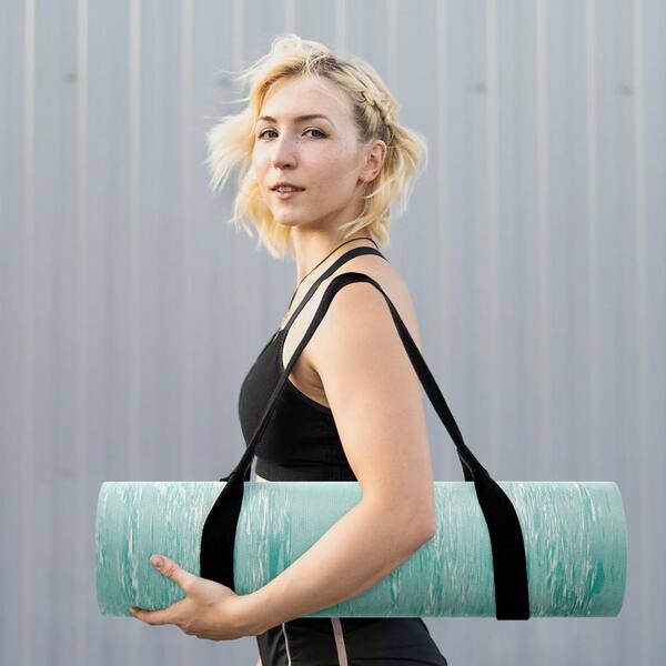 Tiffany Blue 24 in. W x 72 in. L x 0.39 in. T Natural Rubber Gym